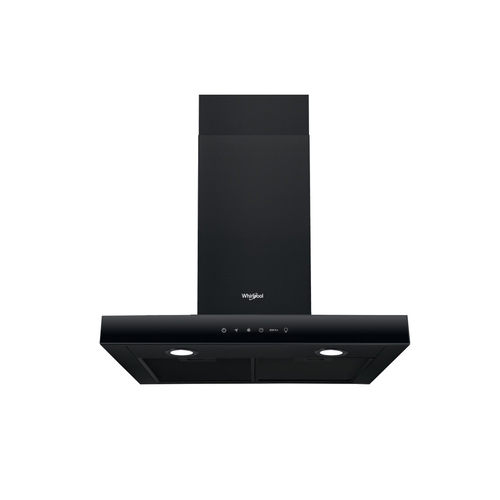 Whirlpool WHBS62FLTK cooker hood Wall-mounted Black 581 m³/h