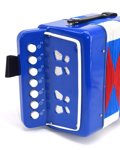 Voggenreiter 1159 accordeon voor kinderen blauw, afbeelding 2