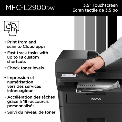 Brother MFC-L2900DW multifunction printer Laser A4 – image 9