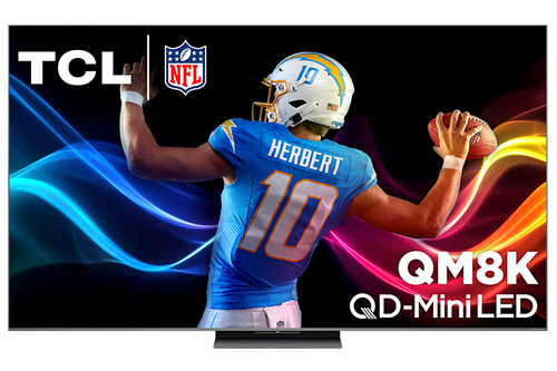 TCL QM8 65" QM8K Series QD-Mini LED QLED 4K UHD Smart TV with Google TV – 65QM8K