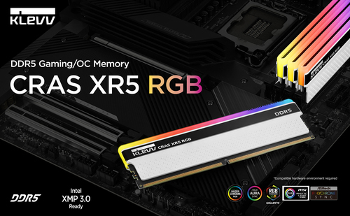 Klevv 32 GB (2X16GB) 6200 MHz CL32 DDR5 GAMING RAM MODULE 32-38-38-78 – image 7