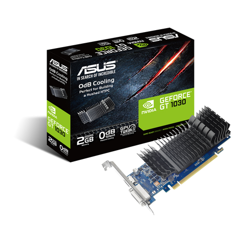Asus 90Yv0At0-M0Na00 Geforce Gt1030 2Gb Gddr5 Passive Cooling HDMI Dvi - image 3
