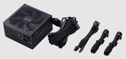 XPG KYBERII750G-BKCGB power supply unit 750 W 20+4 pin ATX ATX Zwart, afbeelding 3