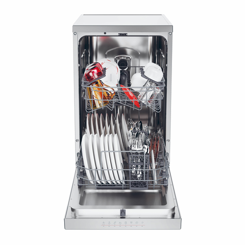Hoover H-Dish 500 HF0C3SB0FX-80 Wifi Connected Slimline Dishwasher - Stainless Steel - C Rated, Stainless Steel - image 4