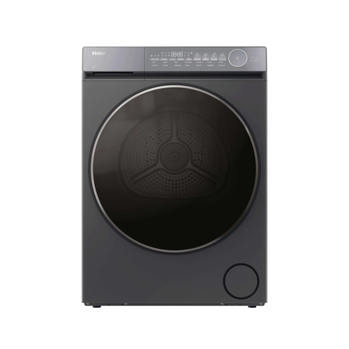 Haier X Series 7 HD90-C367GU1-UK Wifi Connected 9Kg Heat Pump Tumble Dryer - Graphite - A++ Rated, Silver - image 1