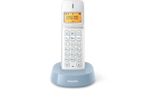 Philips D1401WC/FR telephone DECT telephone Caller ID Blue, White – image 2