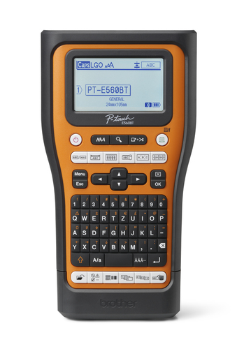 Brother PT-E560BTVP impresora de etiquetas Transferencia térmica 180 x 180 DPI 20 mm/s Inalámbrico y alámbrico HSE/TZe Bluetooth QWERTY imagen 14