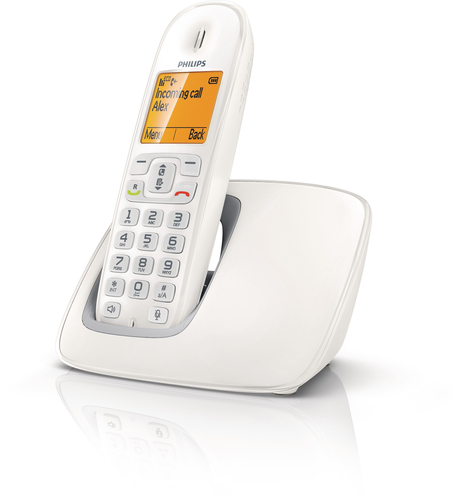 Philips BeNear CD2901W/96 telephone DECT telephone Caller ID White