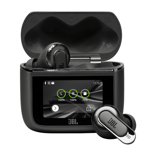 Jbl Tour Pro 3 Wireless Bluetooth Noise-Cancelling Earbuds - Black - image 1