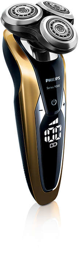 Philips SHAVER Series 9000 S9911/62 men's shaver Rotation shaver Trimmer Black, Gold