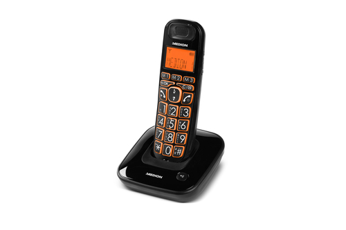 MEDION E63197B DECT telephone Caller ID Black – image 5