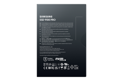 Samsung 9100 Pro, PCIe 5.0, NVMe M.2 SSD Black 2 TB - image 7