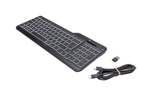HP 400 Backlit Toetsenbord met Kabel Qwerty, afbeelding 2