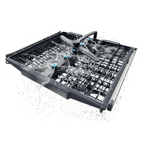Haier I-Pro Shine Series 6 - Biovitae Collection XS 4A4M4BB-80 Wifi Connected Integrated Full Size Dishwasher - Black Bezel Control Panel - A Rated, Black - image 8