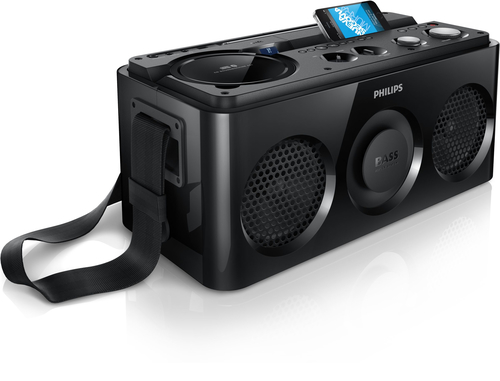 Philips AZ1/12 CD player Black Portable CD player