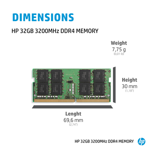 HP 32 GB 3200MHz DDR4 – image 4