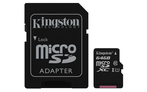 Kingston Technology microSDXC Class 10 UHS-I Card 64GB – image 2