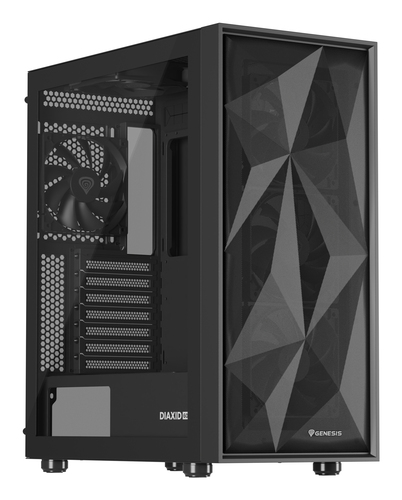 Genesis Behuizing DIAXID 605F met Sichtfenster zwart, afbeelding 7