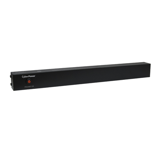 CyberPower PDU20BT10R power distribution unit (PDU) 10 AC outlet(s) 1U Black