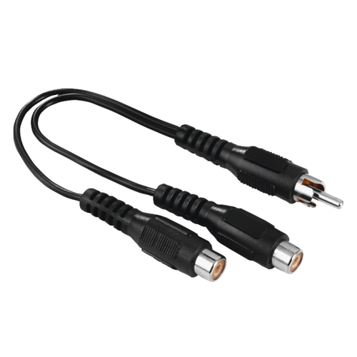 Hama 00205183 аудио кабель RCA 2 x RCA Черный