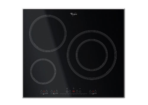 Whirlpool ACM701IX hob Black Built-in Zone induction hob 3 zone(s)