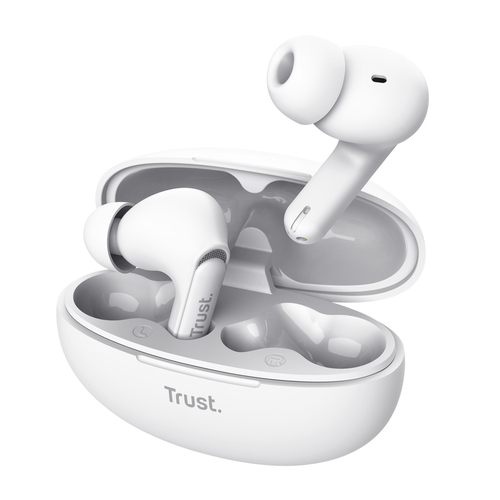 Trust Yavi Headset True Wireless Stereo (TWS) In-ear Calls/Music USB Type-C Bluetooth White