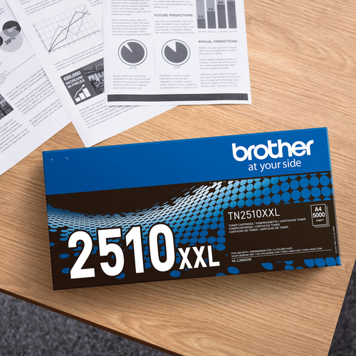 Brother TN-2510XL Toner Cartridge High Yield Black TN2510XL - image 2