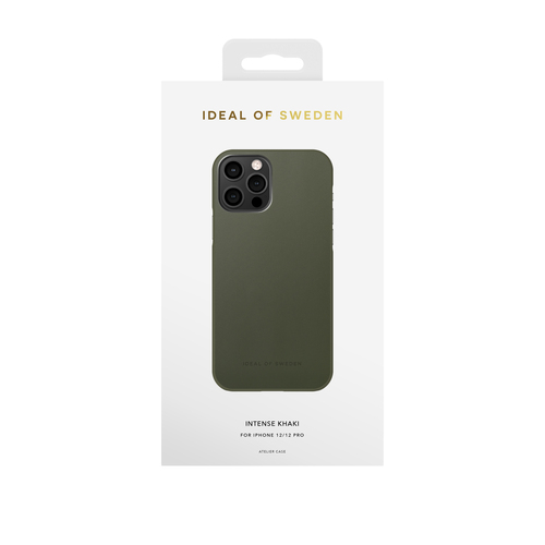 iDeal of Sweden Atelier Case iPhone 12/12P Intense Khaki – image 1