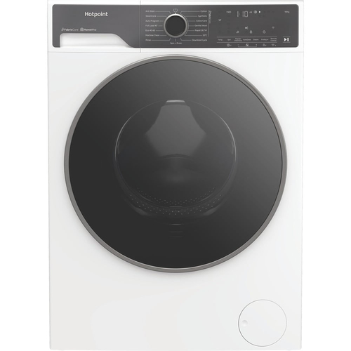Hotpoint Fabric Care Pro HP 105A Care UK WiFi-enabled 10 kg 1400 Spin Washing Machine - White - image 1