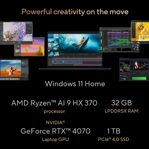 ASUS ProArt P16 H7606WI-ME025W AMD Ryzen AI 9 HX 370 Laptop – image 9