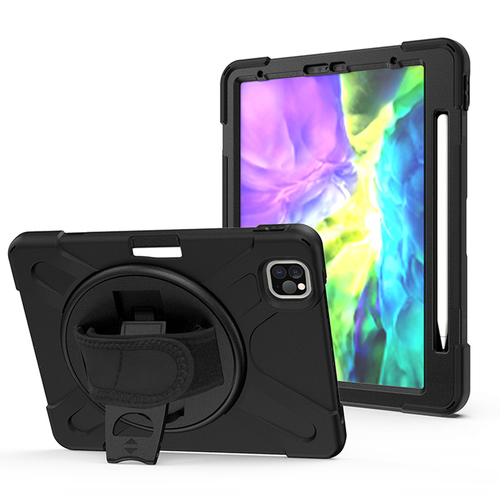 eSTUFF iPad 11 (2020) Black Defender 27,9 cm (11") Крышка Черный