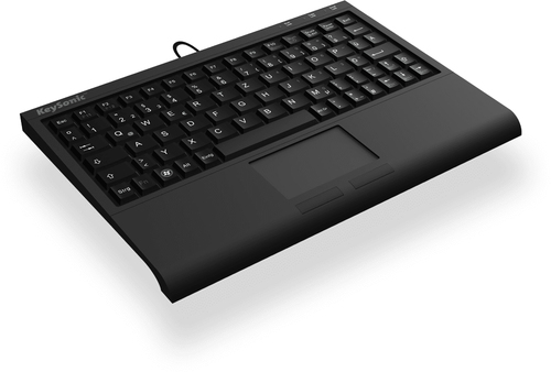 KeySonic ACK-3410 (UK) клавиатура Дома USB QWERTY Британский английский Черный