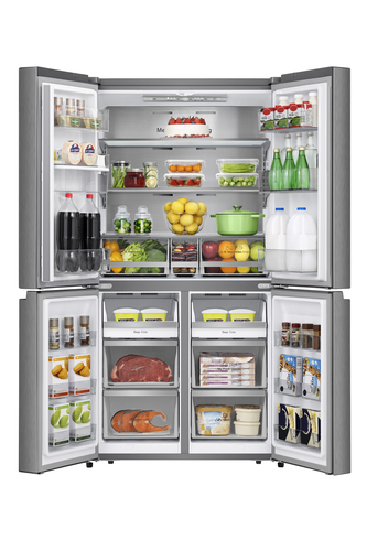 Hisense PureFlat RQ758N4SWSE Smart Fridge Freezer - Stainless Steel - image 8