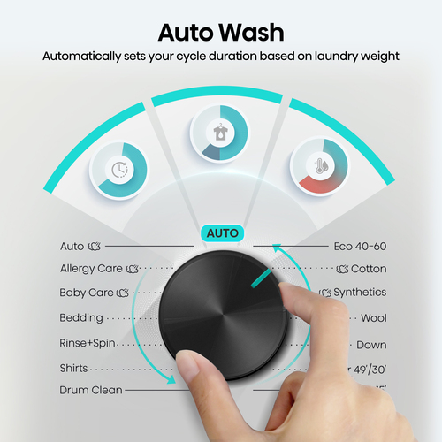 Hisense WF1I9042BBP2 washing machine Front-load – image 9