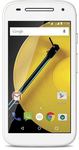 Motorola XT1523 11.4 cm (4.5") Android 5.0 4G Micro-USB 1 GB 16 GB 2390 mAh White