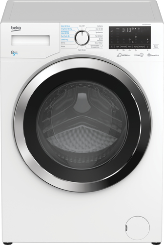 Beko WDEX854044Q0W washer dryer Freestanding Front-load White