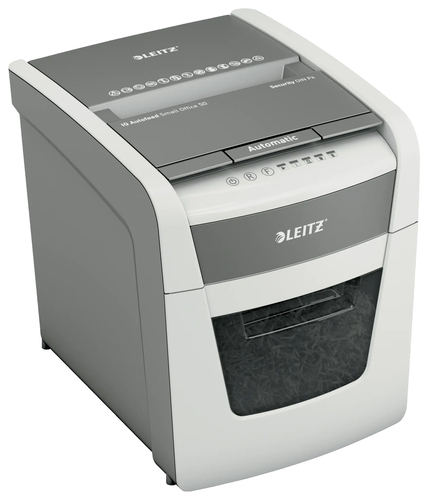 Leitz IQ Small Office Auto+ 50 Destructeur de Documents P4 – Photo 4 sur 8