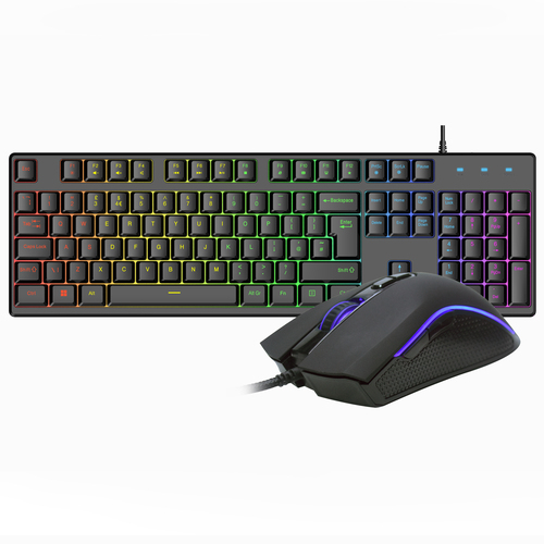 VIDA REBEL 2IN1 BLACK USB DESK KIT