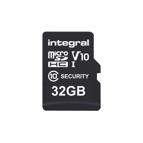 Integral 32GB MICRO SD CARD FOR DASH CAM SECURITY CAM HD VIDEO V10 100MBS READ 30MBS WRITE HIGH ENDURANCE