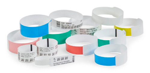 Zebra Z-Band UltraSoft Vinyl håndledsbånd 25.4 x 279.4 mm 1050stk.