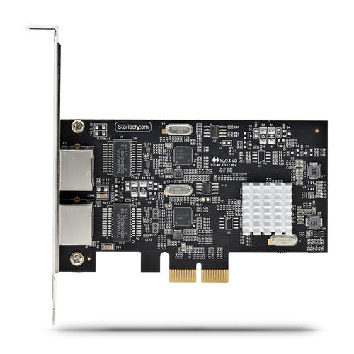 StarTech.com 2-Port 2.5Gbps NBASE-T PCIe Network Card, Intel I225-V, Dual-Port Computer Network Card, Multi-Gigabit NIC, PCI Express Server LAN Card,, afbeelding 3