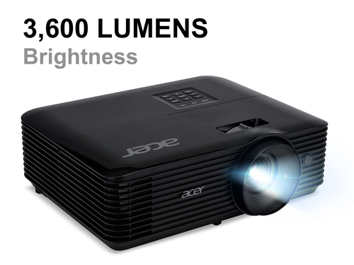 Acer Value X118HP DLP projector - UHP - portable - 3D - 4000 lumens - SVGA (800 x 600) - 4:3 – image 3