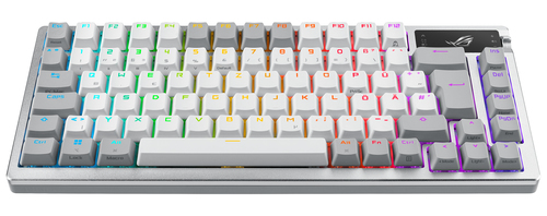 Asus Rog Azoth White NX Snow Switch Mechanical Keyboard - 90MP031A-BKEA11 - image 2