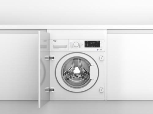 Beko WDIC752300F2 washer dryer Built-in Front-load White – image 4