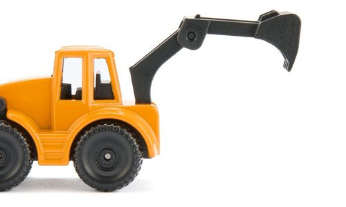 SIKU Super - MAN Lkw met graafmachine modelvoertuig, afbeelding 3