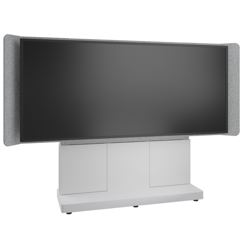 Middle Atlantic FM-DS-6675FS-LD8W крепление для телевизора Белый, Серебристый, Серый
