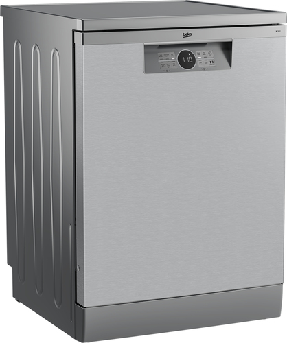 Beko BDFN26442X Full Size Dishwasher - Stainless Steel - C Rated, Stainless Steel - image 2