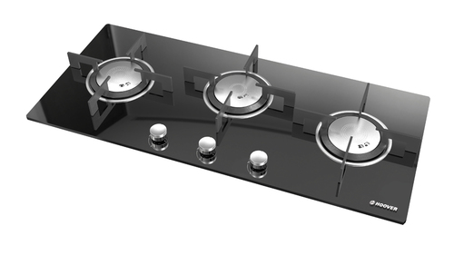 Hoover H-HOB 700 GAS HGV93SXV B Черный Встроенный 40 cm Газовый 3 зона(ы)