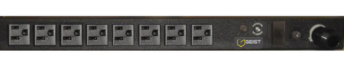 Vertiv NSVLN080-101S15 power distribution unit (PDU) 8 AC outlet(s) 0U Black