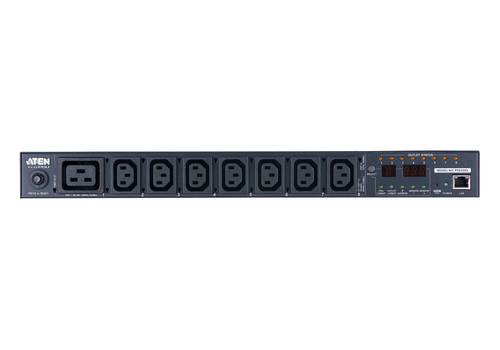 ATEN 20A/16A 8-Outlet 1U Outlet-Metered & Switched eco PDU – image 3
